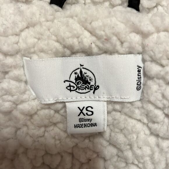 Disney Mickey Mouse Icon embroidered Fleece Lined Quilted Jacket - Picture 5 of 8